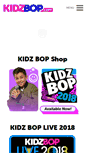 Mobile Screenshot of kidzbop.com
